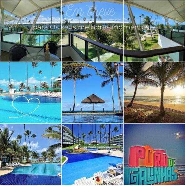 Excelente Flat 3 Quartos Pra 10 Pessoas No Ancorar Flat Resort Pôrto das Galinhas Dış mekan fotoğraf